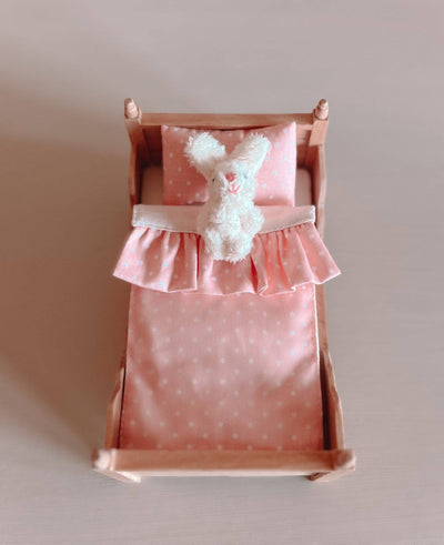 Dollhouse Plush Bunny Stuffed Animal | Multiple Colors: White