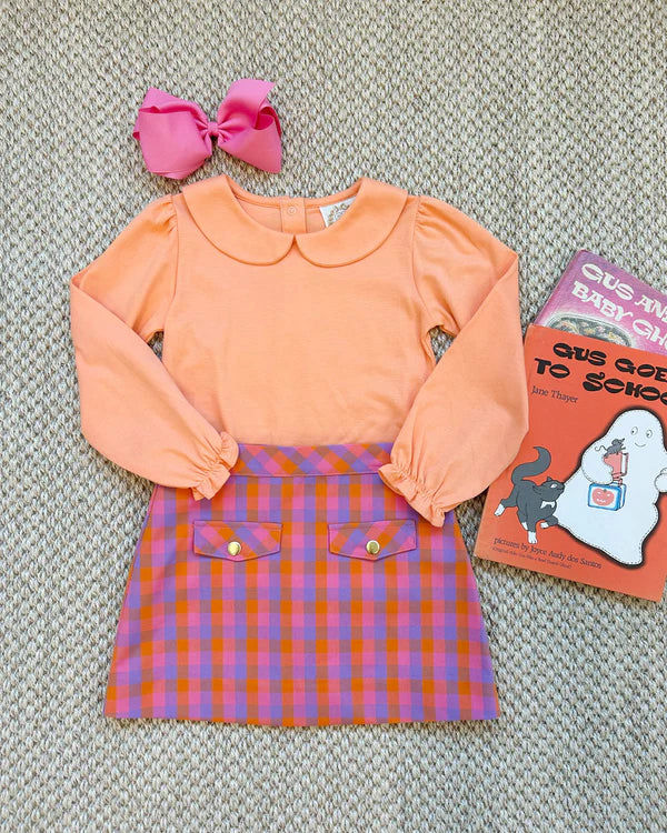 Maude's Peter Pan Collar Shirt Seashore Sherbet
