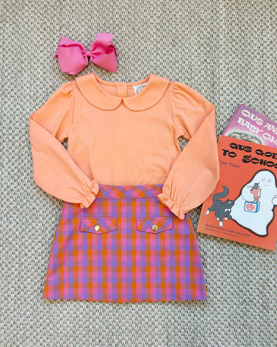 Maude's Peter Pan Collar Shirt Seashore Sherbet