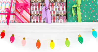 Kailo Chic Acrylic Christmas "Lights" Garland