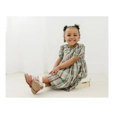 Junie Lace Up Boot Vintage Rose