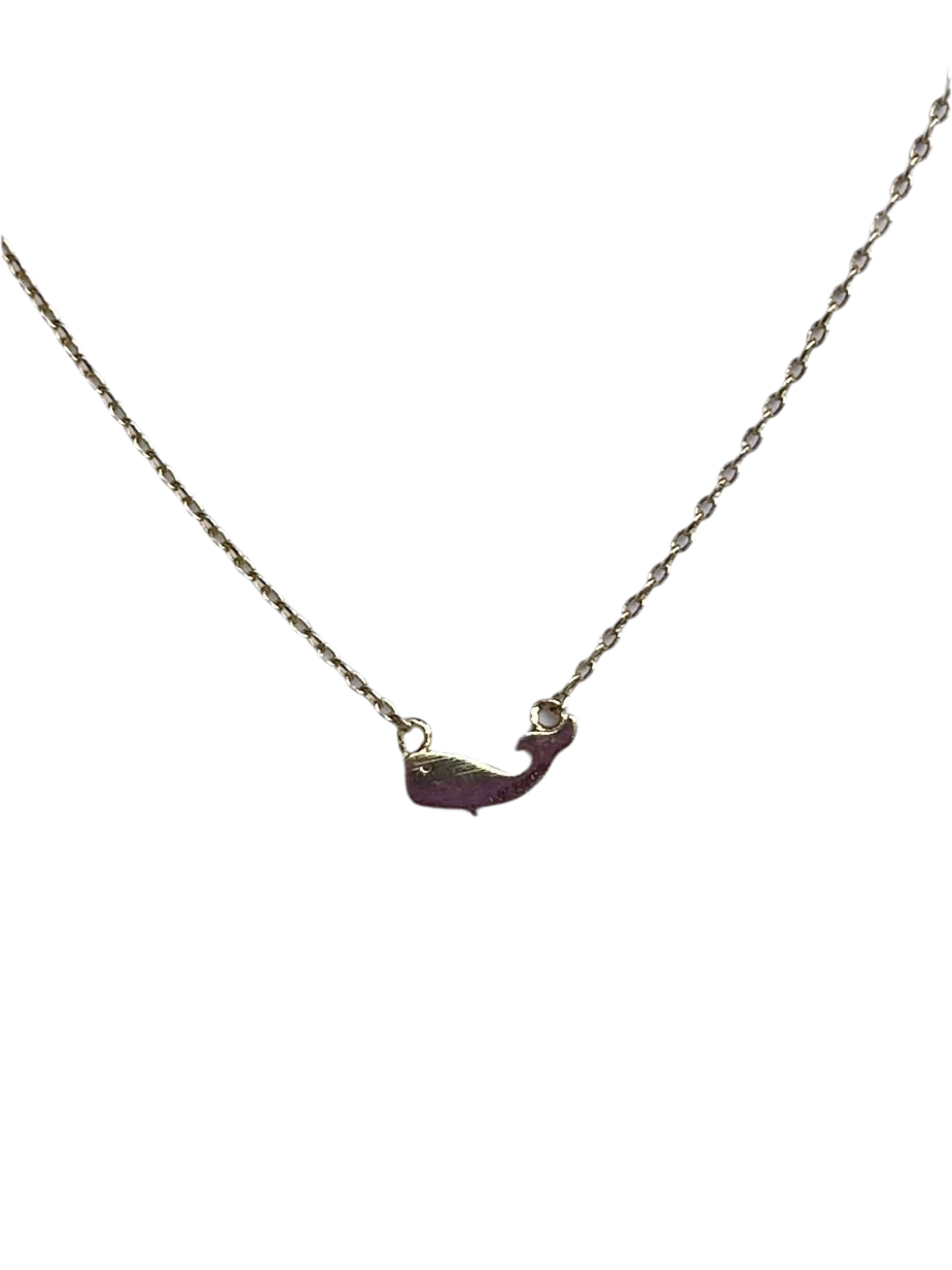Gold Whale Necklace