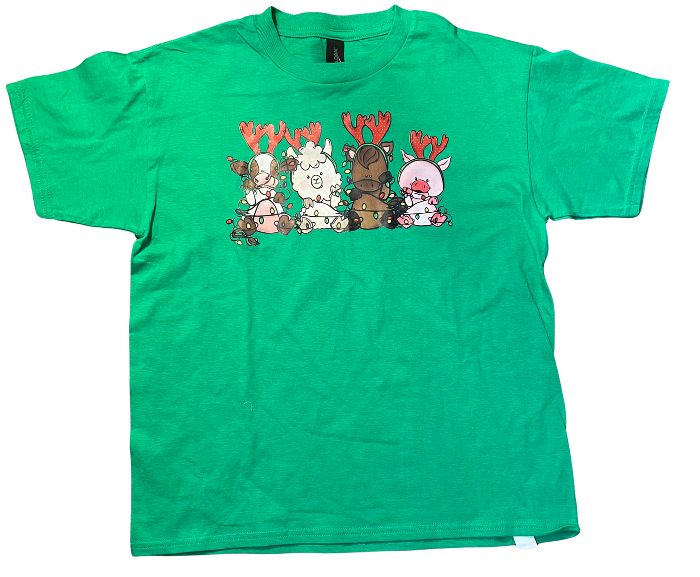 Christmas Animal Farm Tee