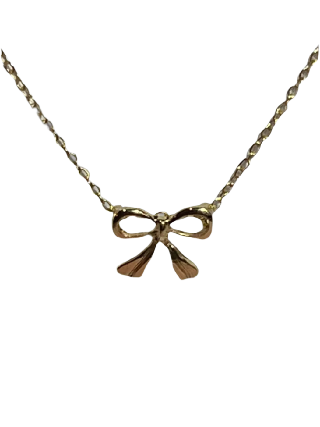 Bow Necklace