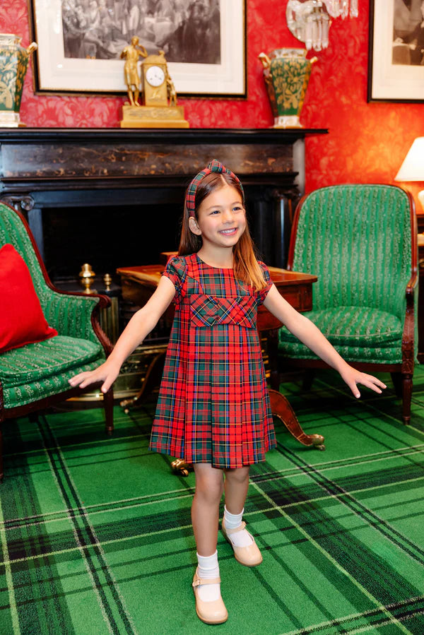 Darcy Dress Paces Mill Plaid (Twill)