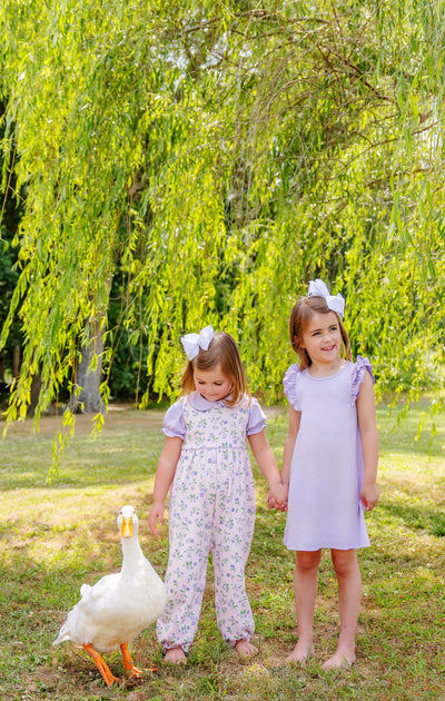 Maude's Peter Pan Collar Shirt Lauderdale Lavender SS