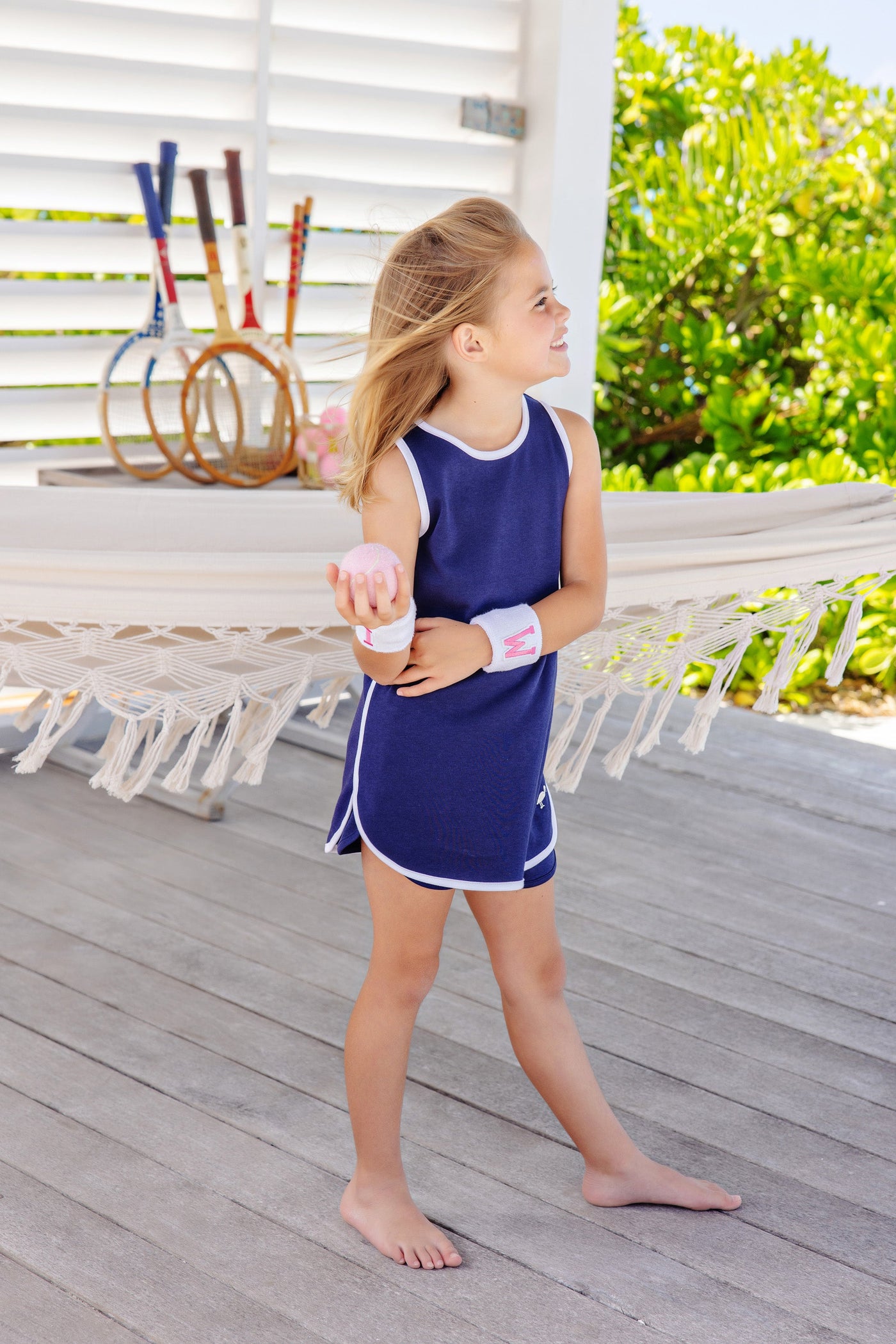 Taffy Tennis Dress Nantucket Navy WAW