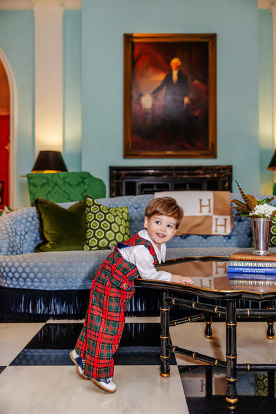 Lawson Longall Paces Mill Plaid, Nantucket Navy