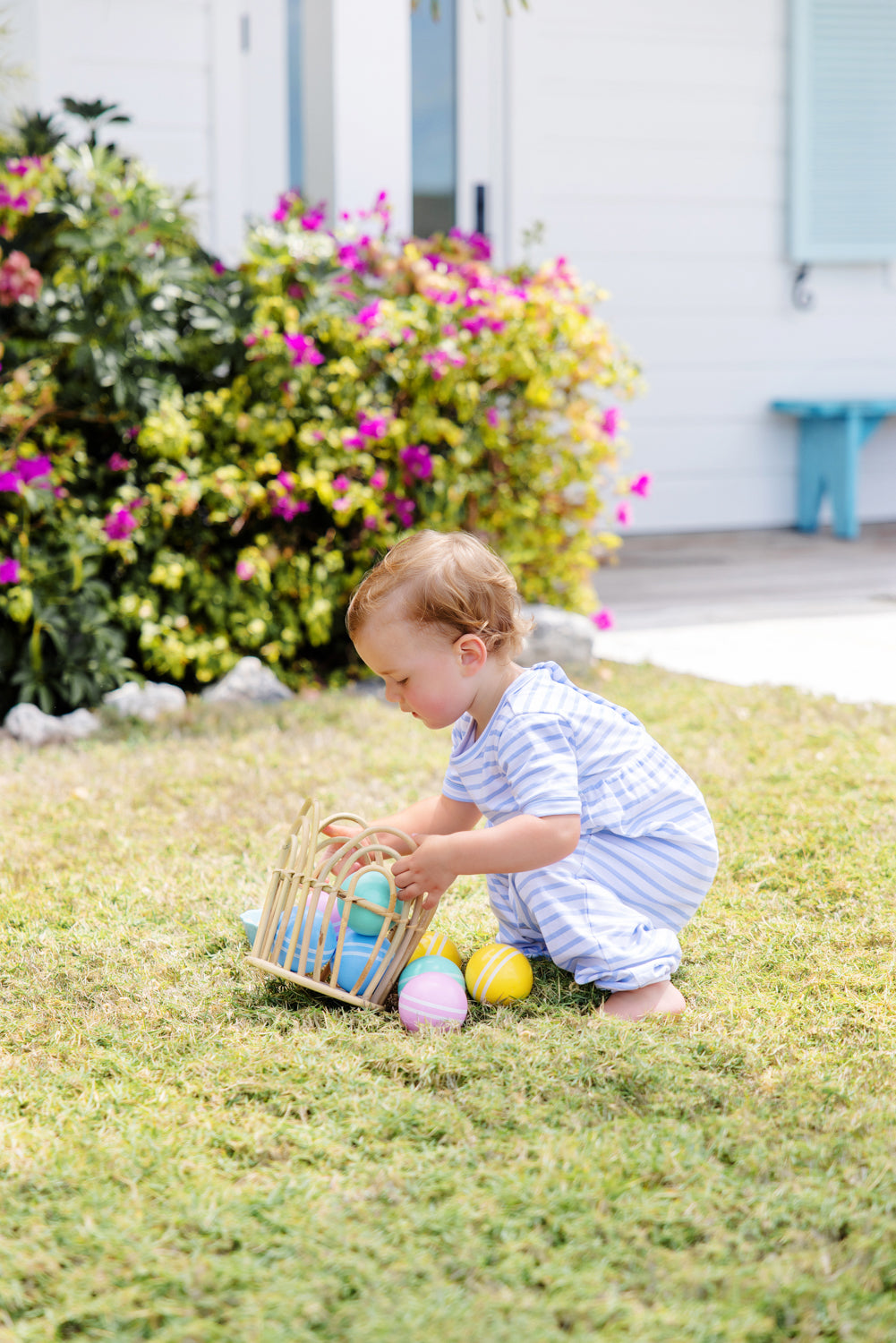 SS Bradford Romper Beale Street Blue Stripe