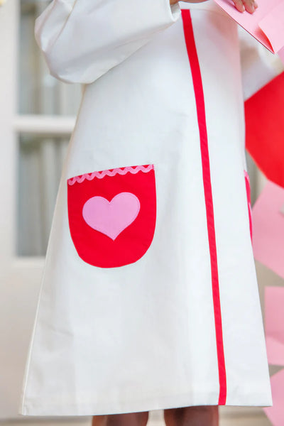 LS Peggy's Pocket Dress Palmetto Pearl, Richmond Red, Hamptons Hot Pink, Hearts (Broadcloth)
