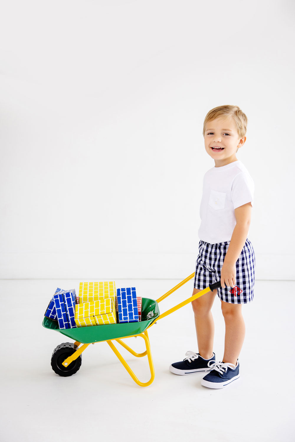 Shelton Shorts Nantucket Navy Chatham Check