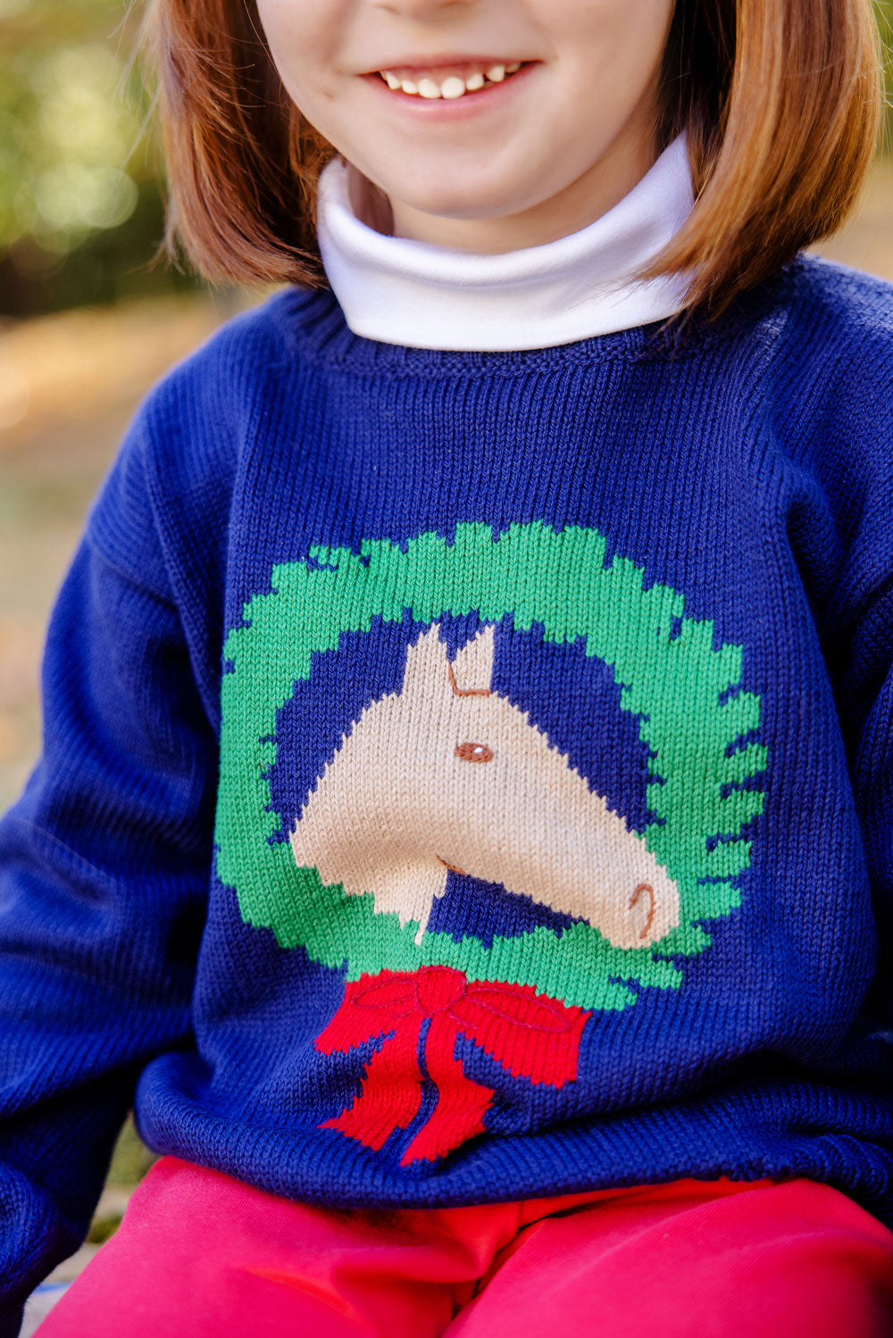 Isabelle's Intarsia Sweater NN with Horse