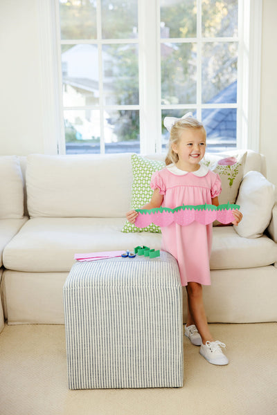 Holly Day Dress Hampton's Hot Pink Pima