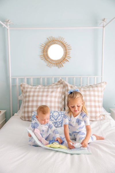 Sara Jane's Short Sleeve Set Happiest Hydrangeas