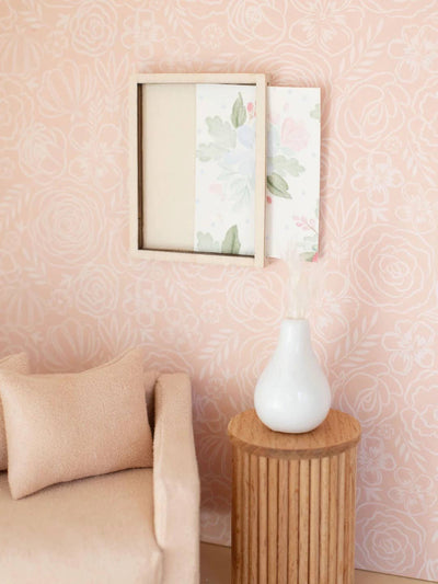Dollhouse Picture Frame | Natural Wood