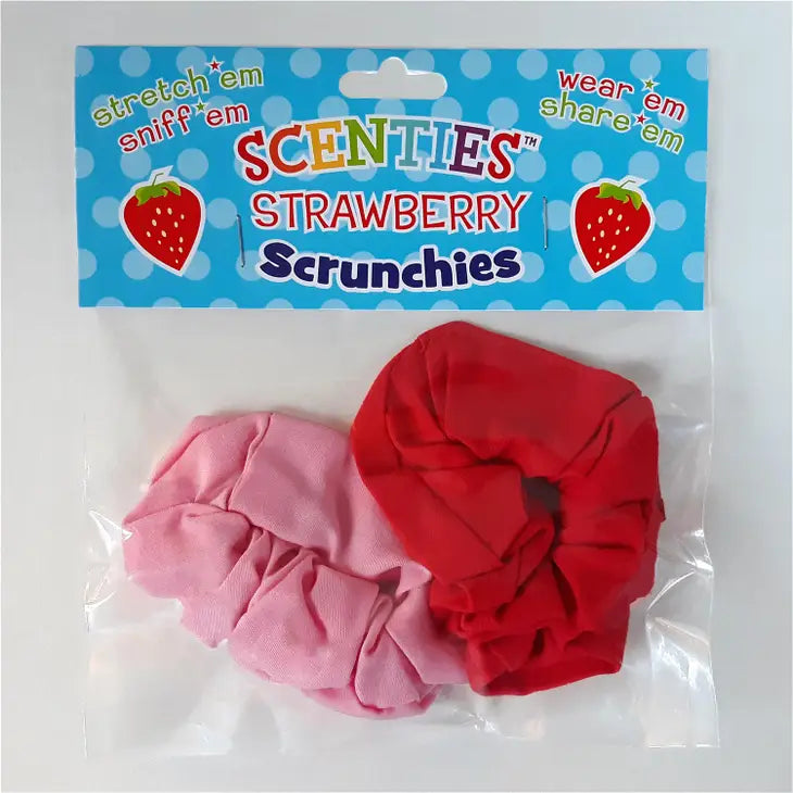 Strawberry Scrunchies