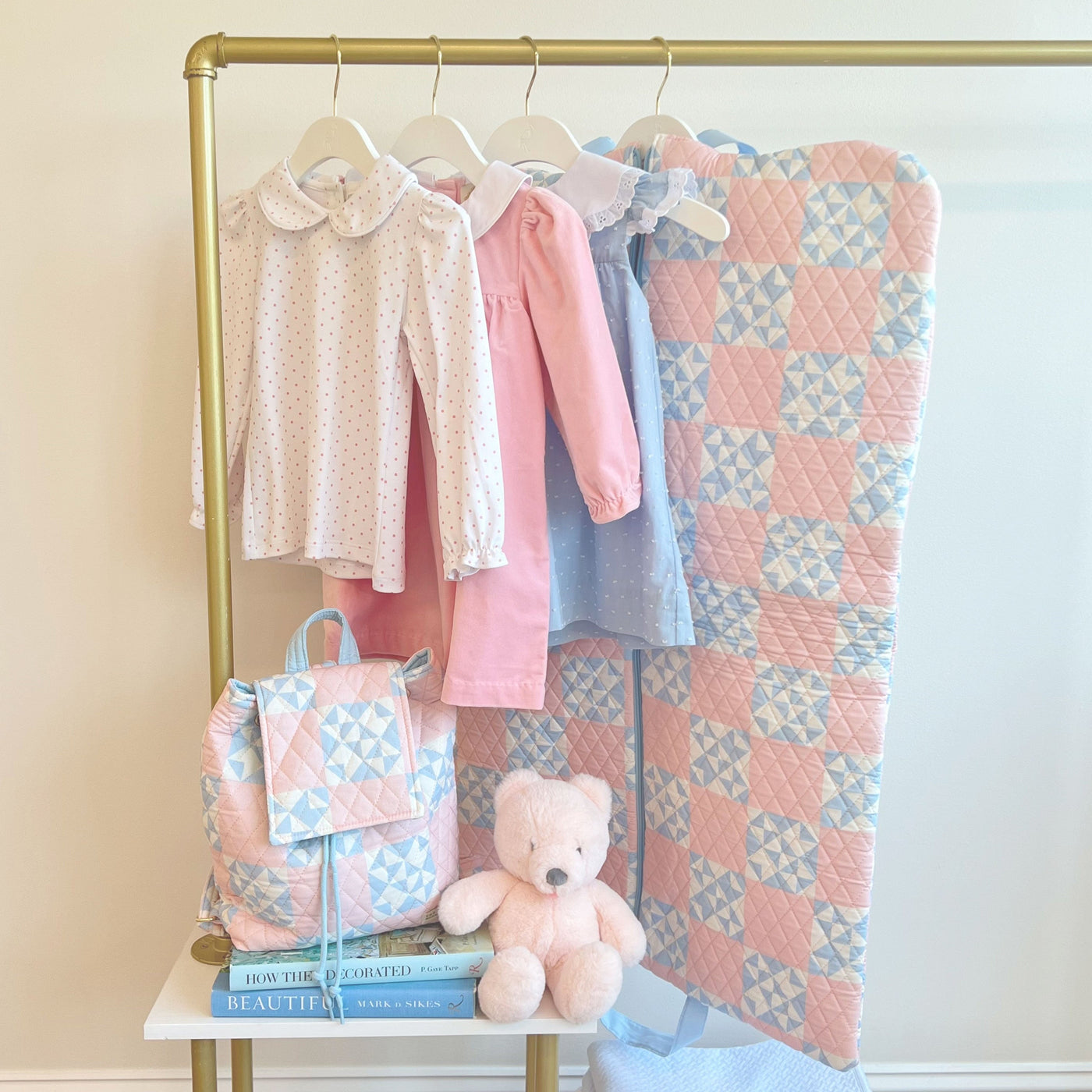 Bitty Backpack Cobble Court Quilt