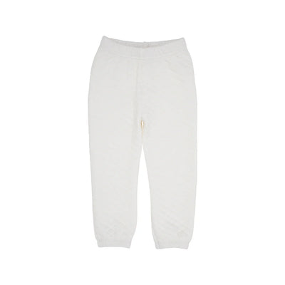 Gates Sweeney Quilted Sweatpant Palmetto Pearl