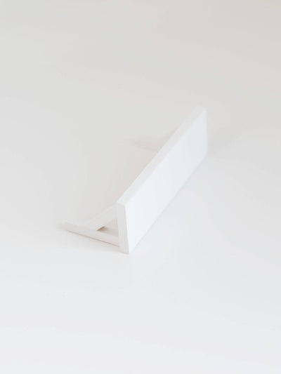 Dollhouse Bracketed Wall Shelf | Two Finishes: Natural Wood