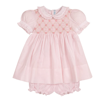 Dainty Smocked Floral Dress