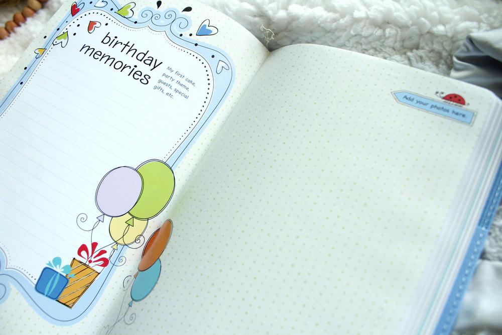 Baby Gift Bible Blue Keepsake Edition