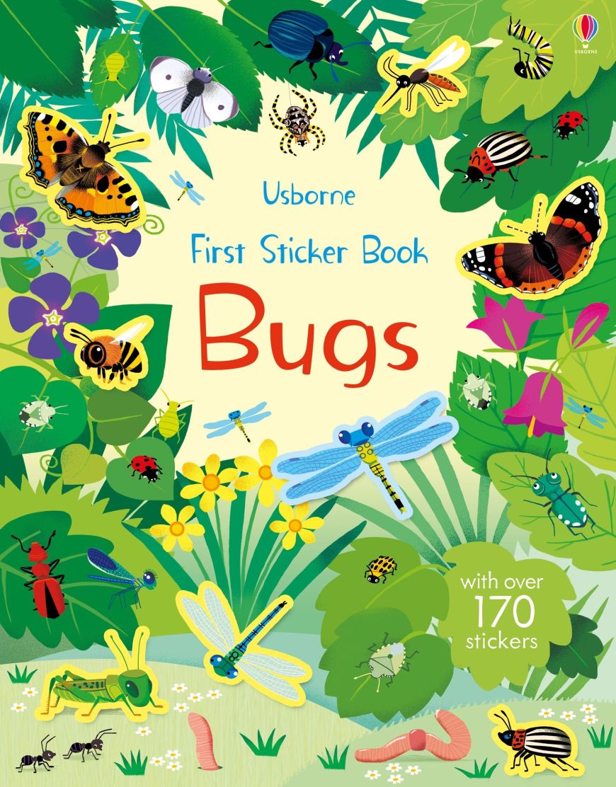 1st Sticker Book Bugs