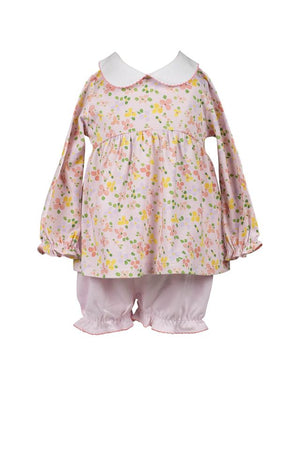 Betty Floral LS Bloomer Set