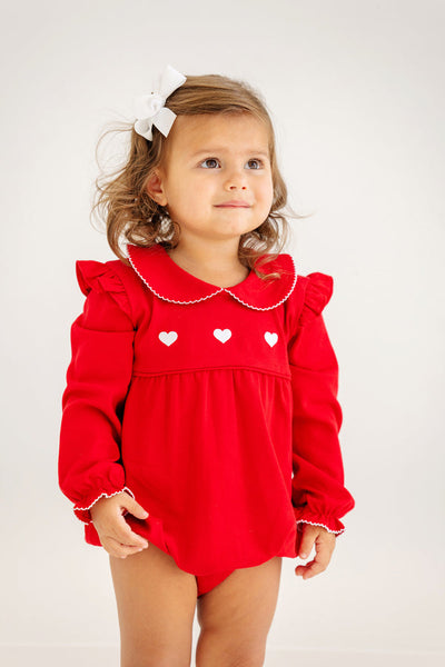 LS Biltmore Bubble Richmond Red, Worth Ave White, Hearts