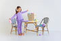 LS Quilted  Love You Back Top Palisades Purple
