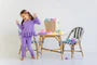 LS Quilted  Love You Back Top Palisades Purple