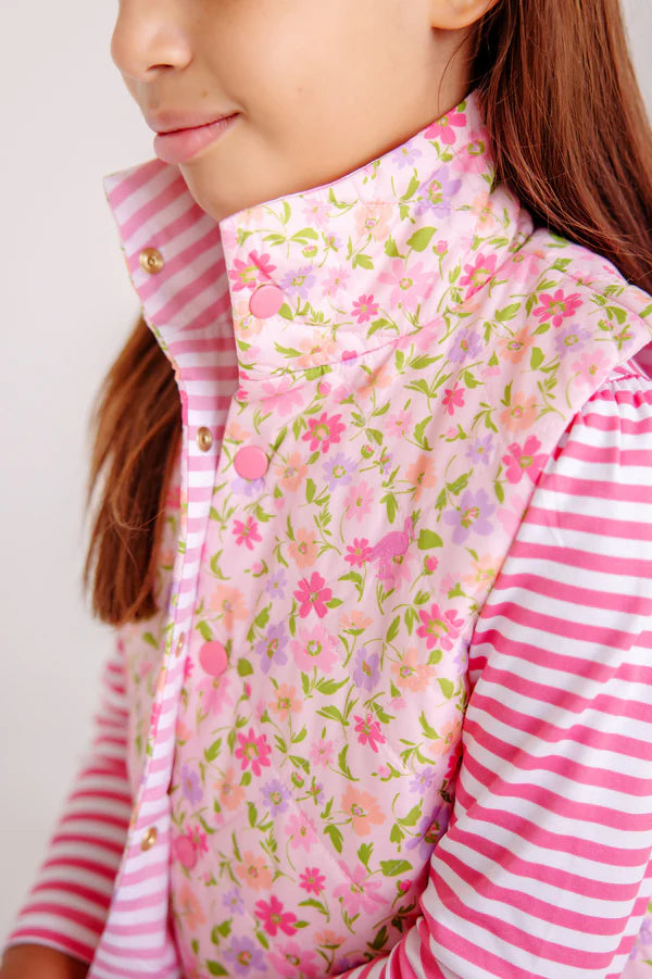LS Penny Play Shirt Romany Rose Stripe