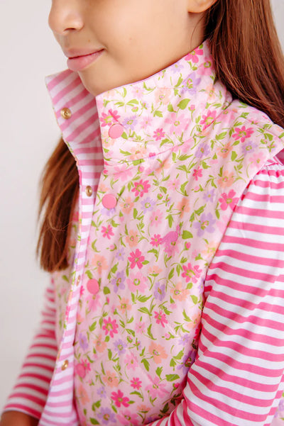 LS Penny Play Shirt Romany Rose Stripe