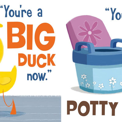 Duck Goes Potty Board Book