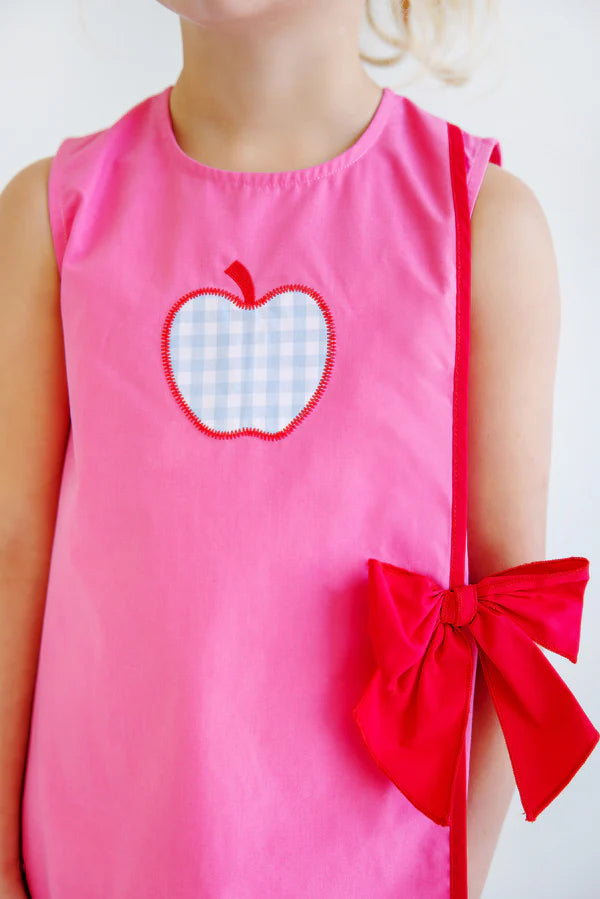 Wilma Wrap Dress Romany Rose Rich Red Apple