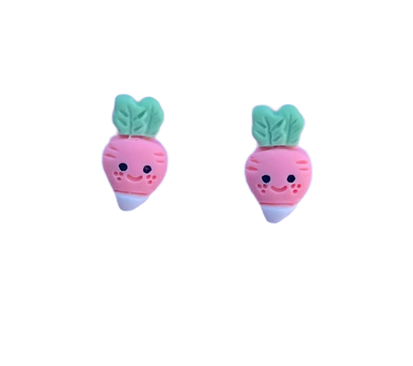 Acrylic Carrot Earrings