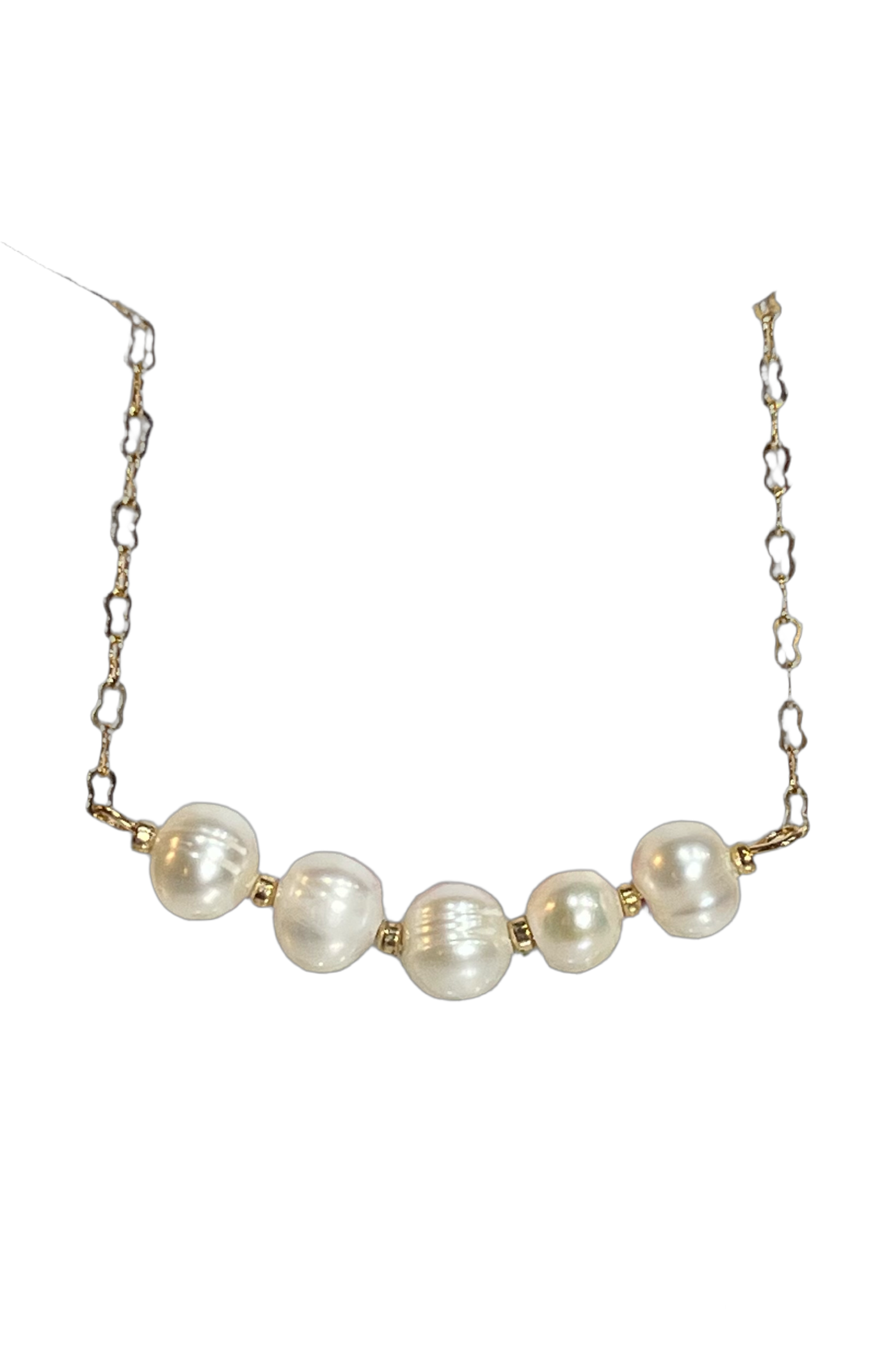 Five Pearl Necklace