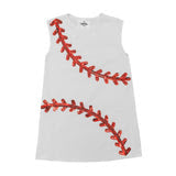 White Baseball Dress