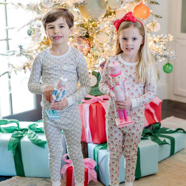 Bradford Boys' Pajama Pant Set Nutcracker Stripe