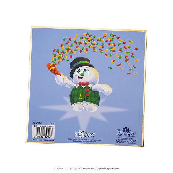SnoStax Razzle the Snowman Plush and Book