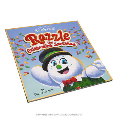 SnoStax Razzle the Snowman Plush and Book