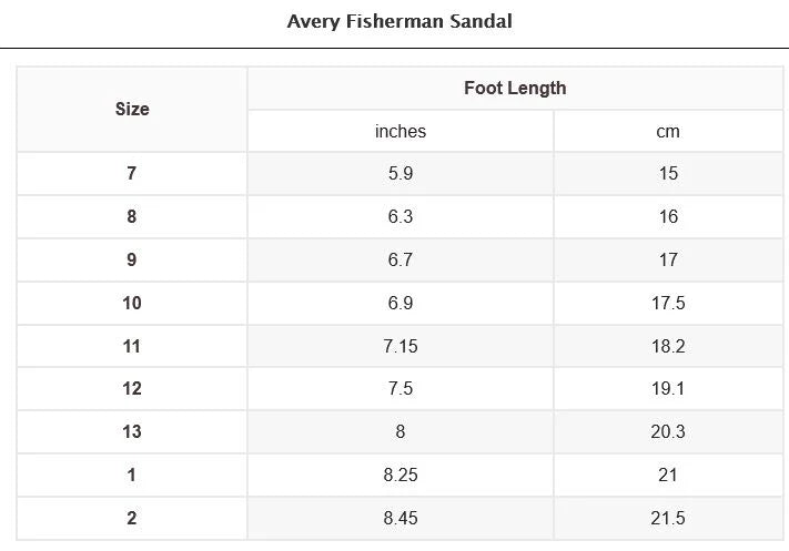 Avery Fisherman Sandal Brown