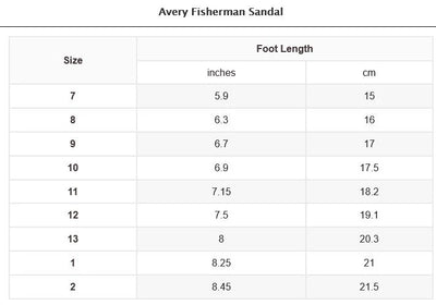 Avery Fisherman Sandal Brown