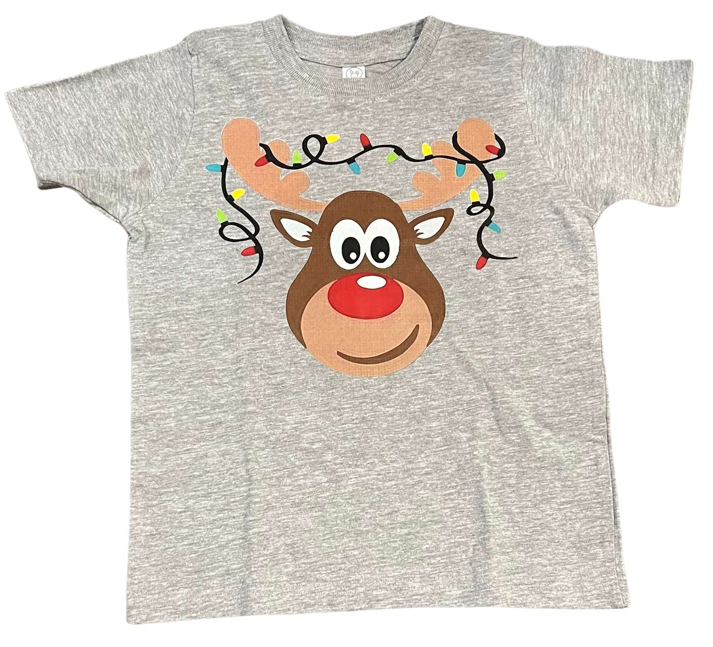 Gray Santa Tee