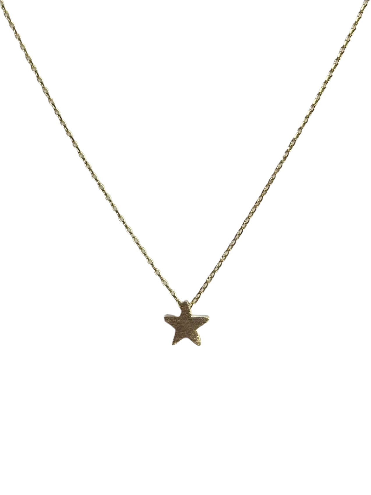 Gold Star Pendant Necklace