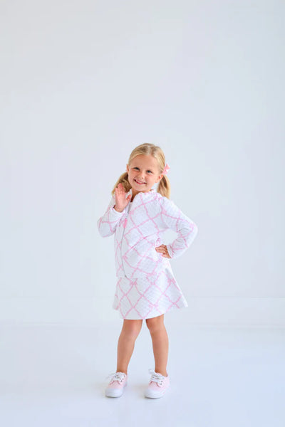 Georganna Jacket Quilted Belle Meade Bow
