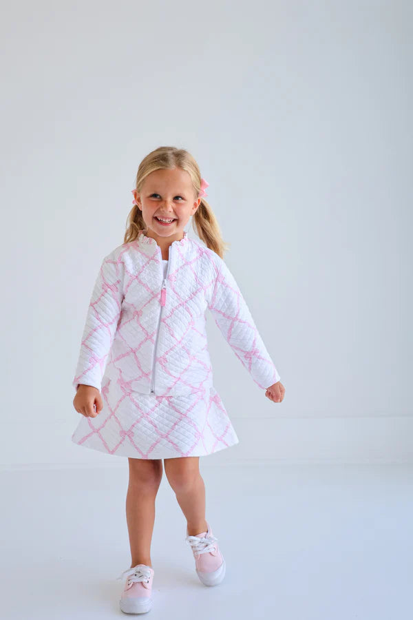 Georganna Jacket Quilted Belle Meade Bow