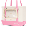 Bitty Bogg Bag Varsity Blowing Pink Bubbles