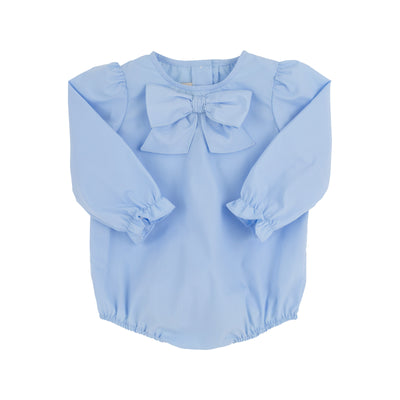 Beatrice Bow Blouse Beale Street Blue