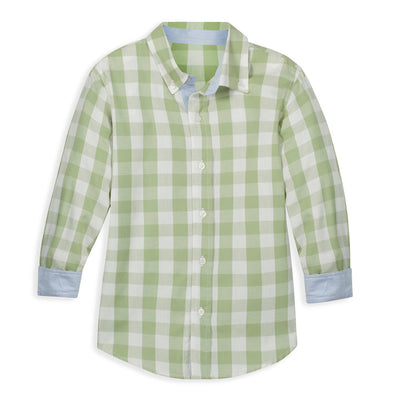 Chapman Buttondown Shirt Sage Check