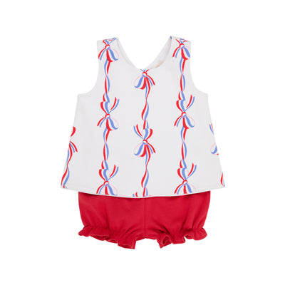 Bettye Bloomer Set America's Birthday Bows